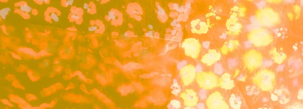 Pomarańczowy Strumień Abstrakcyjny Brudny Obraz Artystyczny Tekstura Akwareli Druk Mokrej — Zdjęcie stockowe