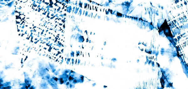 Μπλε Βρώμικη Ζωγραφική Καλλιτεχνική Βρώμικη Τέχνη Wet Art Εκτύπωση Βουρτσισμένο — Φωτογραφία Αρχείου
