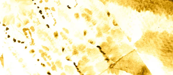 Arany Piszkos Művészeti Háttér Absztrakt Csobbanás Akvarell Textúra Nedves Festés — Stock Fotó