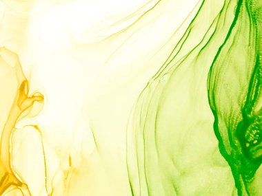 Yeşil Soyut Tasarım. Modern sanat. Suluboya deseni. Mürekkep Graffiti. Alkol Mürekkebi Sanatı. Koyu yeşil suluboya baskı. Çiçek Alkol Mürekkebi. Suluboya doku. Soyut Sıçrama.