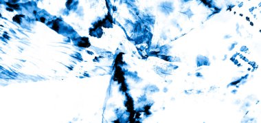 Mavi Kirli Sanat Ressamlığı. Kirli Sanat Arkaplanı. Suluboya Baskı. Aquarelle dokusu. Beyaz kravat boyası. Banner 'a su sıçrat. Kravat boyası. Parlak Islak Sanat Yazıcısı. Dişlerimi fırçaladım. Çivit 