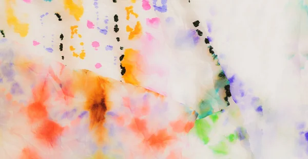 Stock image Fancy Abstract Dirty Art. Dirty Art Painting. Wet Art Print. Splash Banner. Tie Dye Grange. Multicolor Watercolor Print. Brushed Graffiti. Light Aquarelle Texture. Bright Tie Dye Batik.