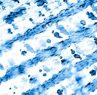 Islak Sanat Yazıcısı. Banner 'ı fırçaladım. Indigo Açık Mavi Kirli Resim. Kirli Sanat Arkaplanı. Aquarelle dokusu. Suluboya Baskı. Beyaz kravat boyalı batik. Banner 'a su sıçrat. Kravat boyası baskısı. Mavi