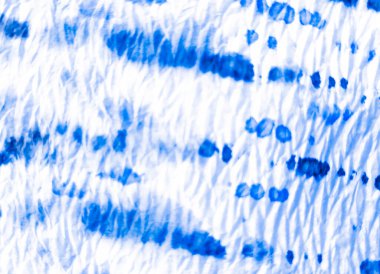 Dişlerimi fırçaladım. Kravat boyası baskısı. Parlak Derin Mavi Kirli Sanat Ressamlığı. Kirli Sanat Arkaplanı. Aquarelle dokusu. Islak Sanat Yazıcısı. Banner 'a su sıçrat. İndigo Suluboya Baskı. Beyaz kravat boyalı batik..