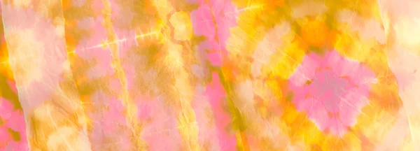 Помаранчевий Абстракт Абстрактне Брудне Мистецтво Aquarelle Texture Вологий Художній Принт — стокове фото