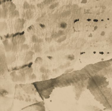 Kahve Kirli Sanat Arkaplanı. Sanatsal Kirli Sanat. Islak Sanat Yazıcısı. Suluboya Baskı. Kahverengi kravat boyası Batik. Aquarelle dokusu. Banner 'ı fırçaladım. Eski Kağıt Sıçratma Pankartı. Kravat boyası. Eski