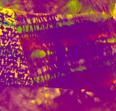 Neon Dirty Art Boya. Kirli Sanat Arkaplanı. Aquarelle dokusu. Dişlerimi fırçaladım. Kravat boyası baskısı. Parlak Islak Sanat Yazıcısı. Banner 'ı fırçaladım. Parlak suluboya baskı. Mor kravat boyası Batik..