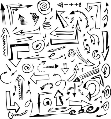 Geleneksel elle çizilmiş okları