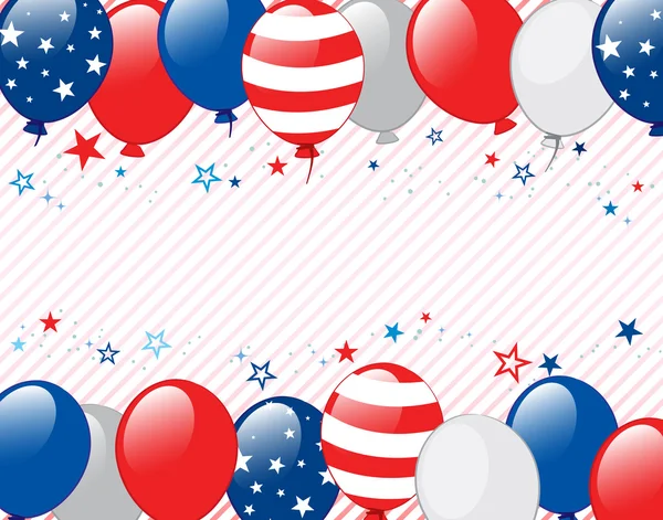 Fourth of july background — Stock Vector