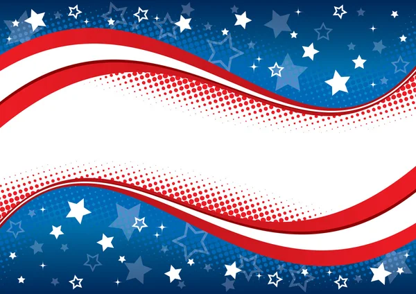 Fourth of july background — Stock Vector