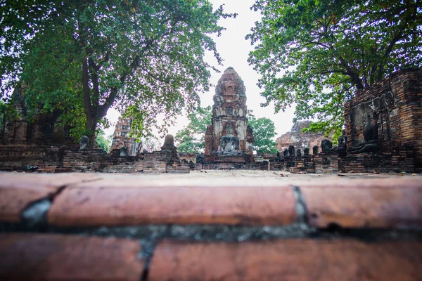 Wat Phra Mahathat One Oldest Most Significant Temples History Ayutthaya — Stock Photo, Image