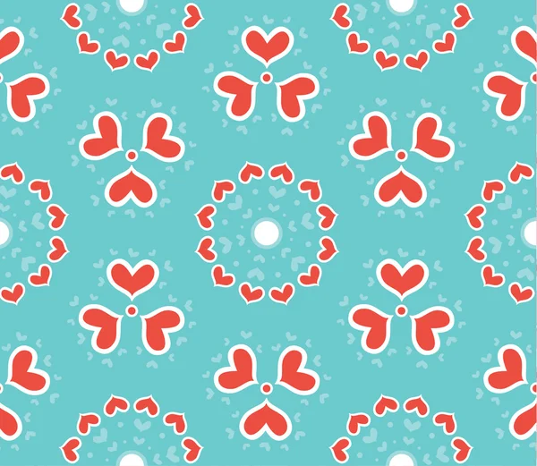 Valentine's Day heart patterns. — Stock Vector