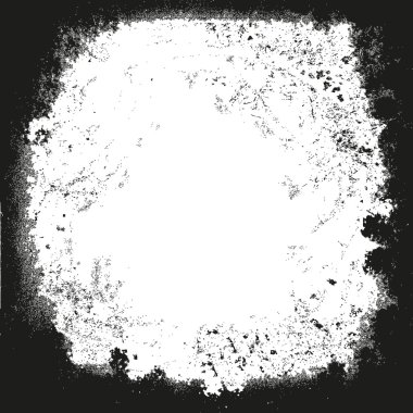 Sıkıntı tasarımlarınız için doku yerleşimi. Siyah ve beyaz grunge