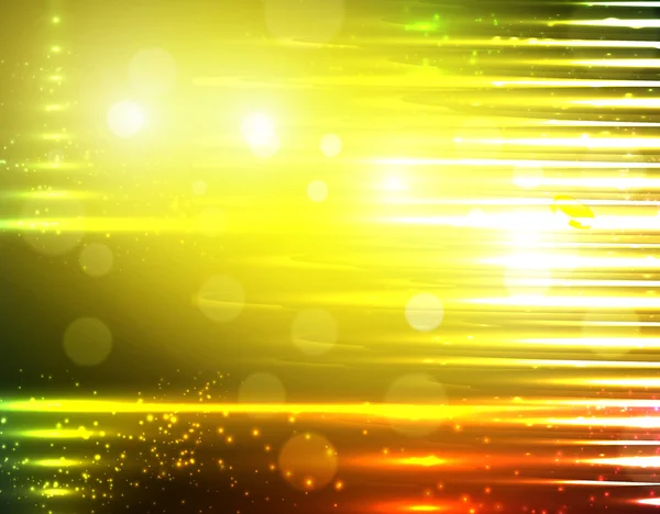 Abstrakte goldene Licht Neon Hintergrund — Stockfoto