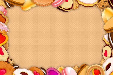 Tanımlama bilgileri ve tatlılar çerçeve