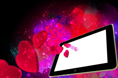 Sevgi kalpleri bir Tablet PC'den çıkıyor