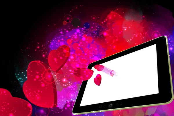 Sevgi kalpleri bir Tablet PC'den çıkıyor