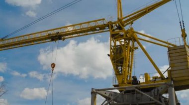 Sarı Yükaldırma vinç Kaldırma Sarnıcı