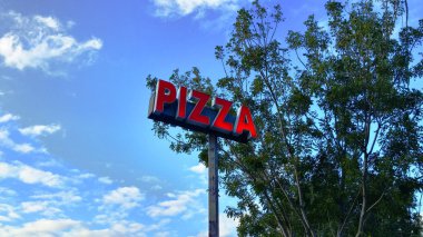 Pizza işareti - geniş