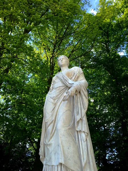 Statue in the Versailles gardens, France