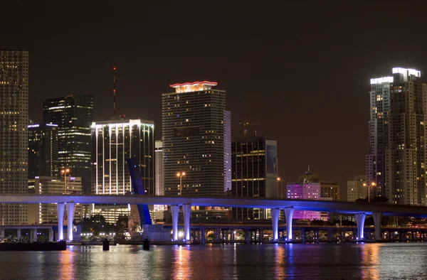 Cielo nocturno de Miami Parte 2 — Foto de Stock