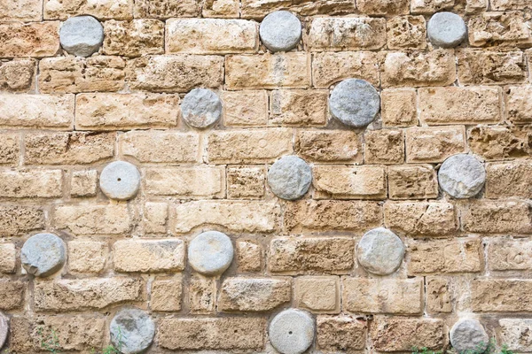 Outer wall of Byblos Crusader castle, Jbeil, Lebanon