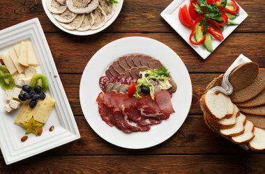Catering - et ürün yelpazesine tabağı
