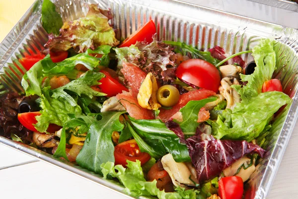 Здоровое питание, обед в коробке, концепция диеты . — стоковое фото