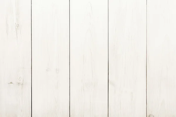 Weiß natürlich bemalte Holzstruktur und Hintergrund. — Stockfoto