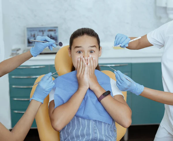 Fear of dental treatment in small children