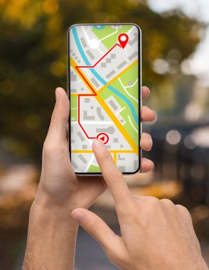 Hedef Noktaya Adam Planlama, Akıllı Telefon GPS uygulaması kullanarak