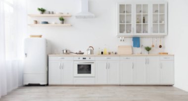 Minimal hafif ev tarzı, onarımdan sonra İskandinav iç mimarisi