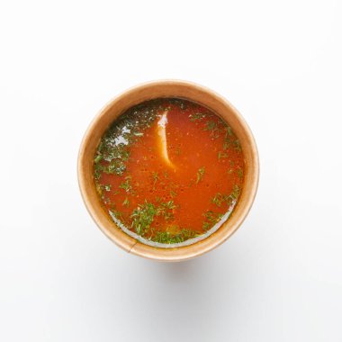 Modern restorandan ev yemeği ve yemek servisi.