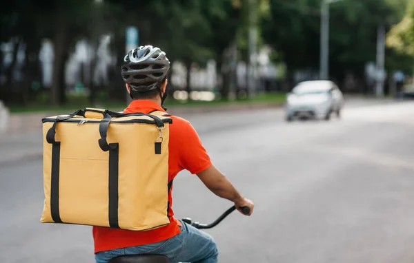 Fast eco delivery order and modern service — Stock Photo, Image