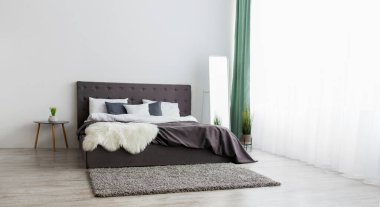 Minimalist tarzlı ev, tasarımcıdan ev içi ve reklam.