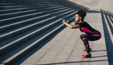 Canlılık, bacak ve kalça egzersizleri, inceltme ve açık havada formda kalma.