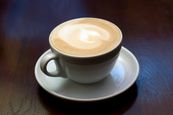 Die Tasse Cappuccino — Stockfoto