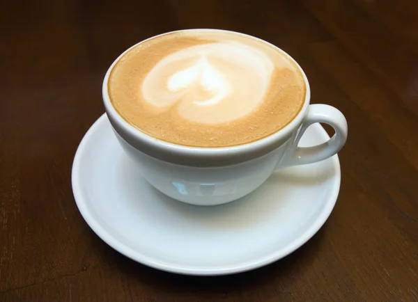 Die Tasse Cappuccino — Stockfoto