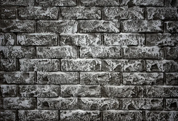 Grey brick-wall background — Stock Photo, Image