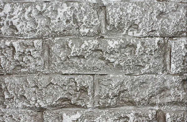 Grey brick-wall background — Stock Photo, Image