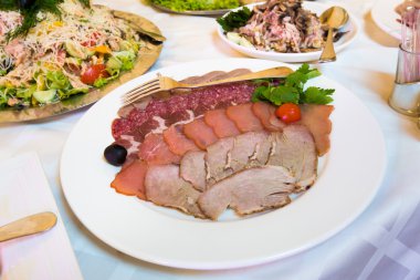 Catering - et ürün yelpazesine tabağı