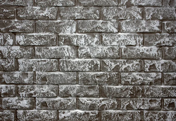 Grey brick-wall background — Stock Photo, Image