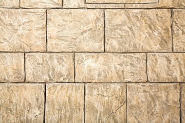 Tuğla duvar eski ortaçağ tarzı