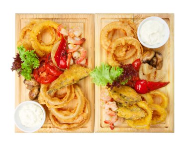 Izgara sebzeli kavrulmuş deniz ürünleri Restoran gıda - yakışmak