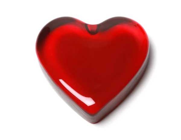 Glossy heart — Stock Photo, Image