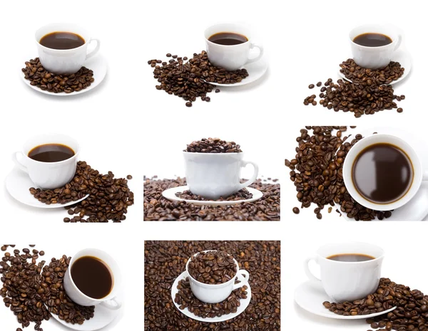 The cup of coffee set — Stock Photo, Image