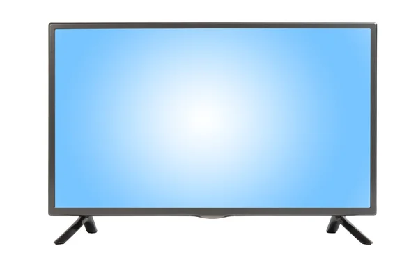 Modern TV set isolated at white background — Stock Photo, Image