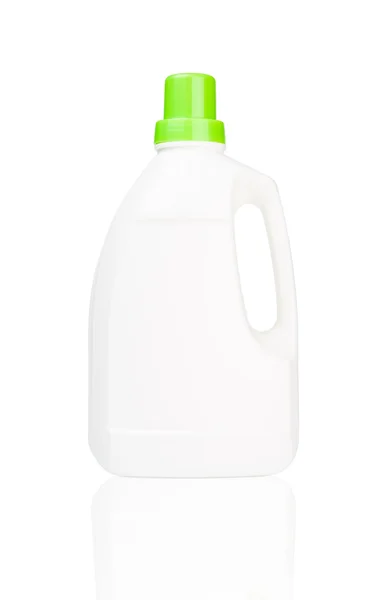 ホワイト ボトル洗浄分離供給の — ストック写真