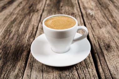 Kahve kavramı - fincan espresso crema