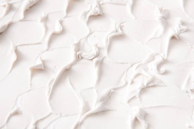 Dekoratif Sıva doku, beyaz kabartma arka plan kopya alanı ile. Sıva yüzeyi ile soyut desen. Onarım, tasarım, inşaat kavramı